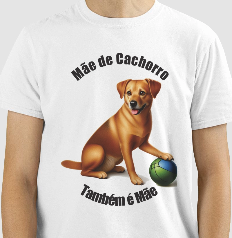 Mãe de cachorro caramelo