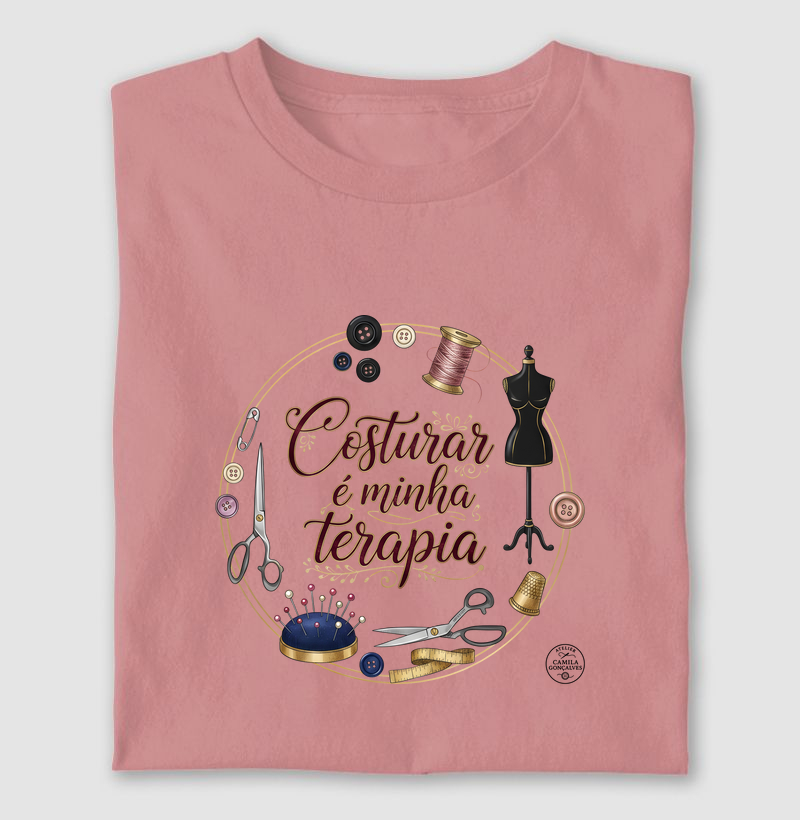 Costurar é minha terapia