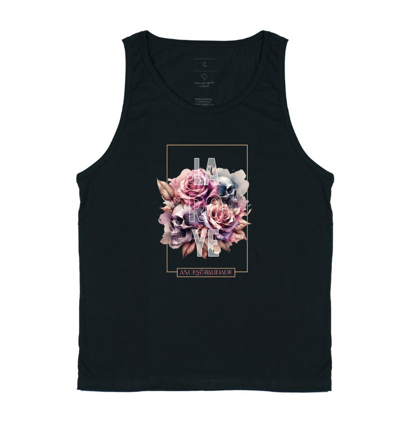 Camiseta RCV Rosa Caveira - Ancestralidade