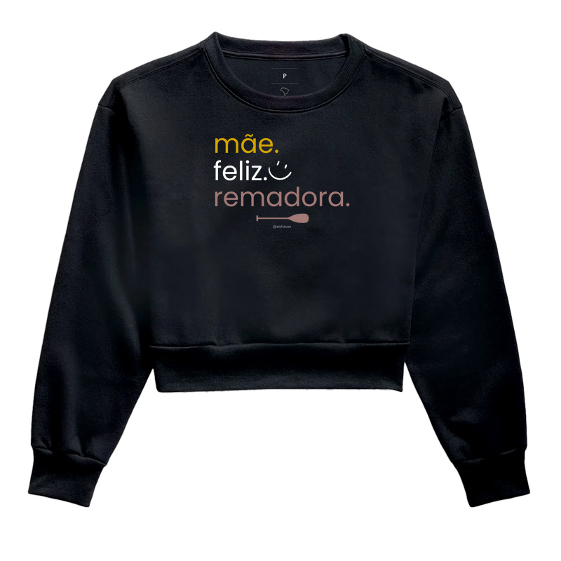 Mãe. Feliz. Remadora.