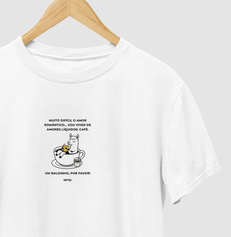 Camiseta "Lhama - Amores Líquidos"