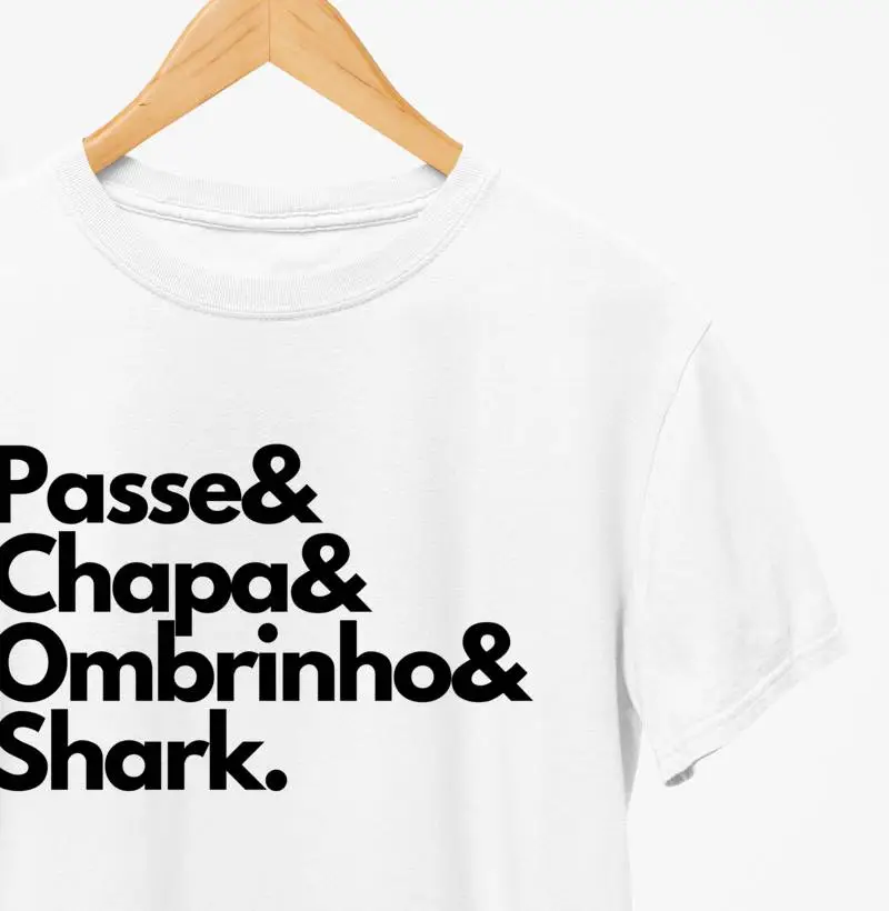 Passe, Chapa, Ombrinho e Shark.