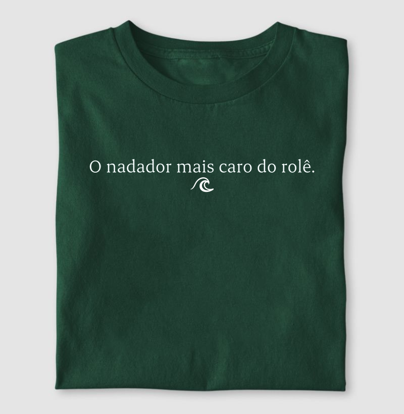 O nadador mais caro do rolê