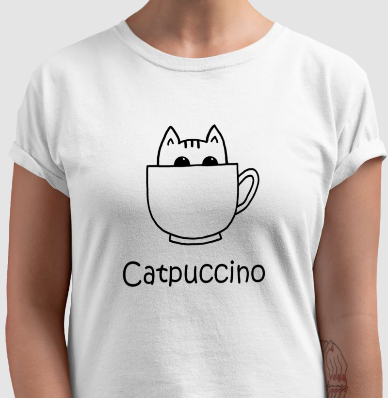 Camiseta Catpuccino