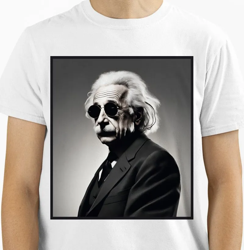 Camiseta Reserva Ink - Einstein Homem de Preto