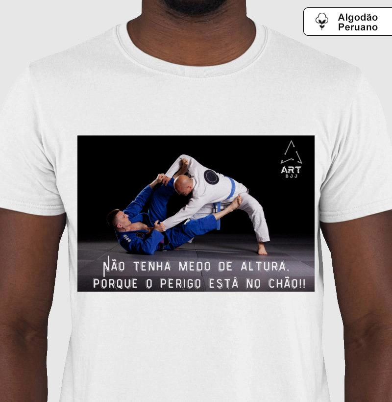 Não tenha medo de altura, porque o perigo está no chão