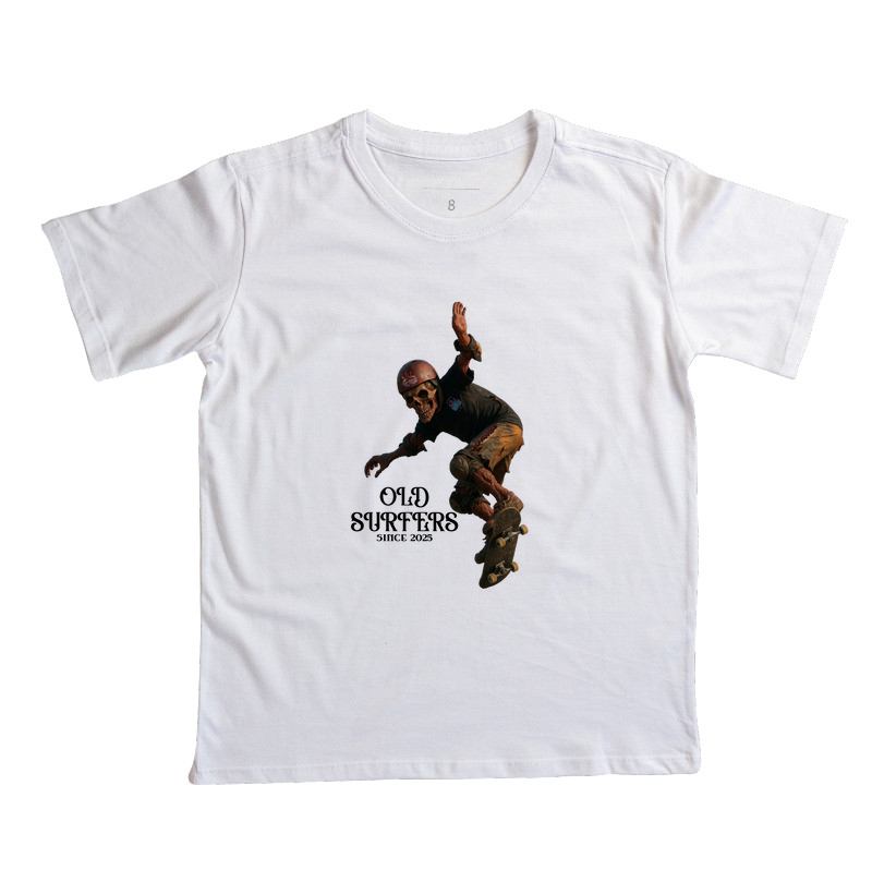 Camisa Skull Skate White