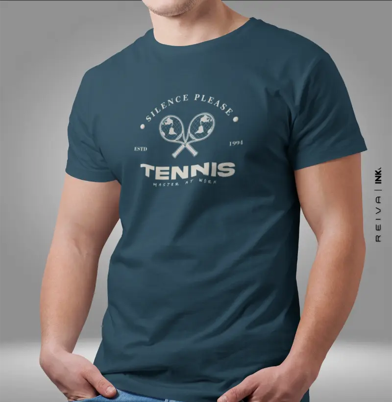 Camiseta Tênis - Silence Please