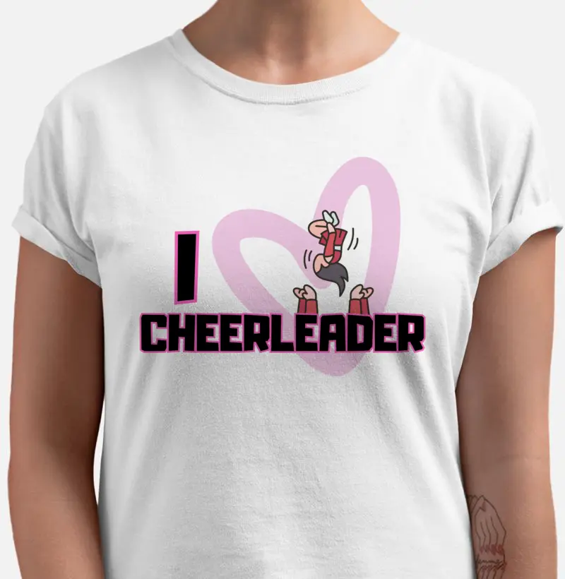 Camiseta Cheerleader - Energia Cativante Cheerleader