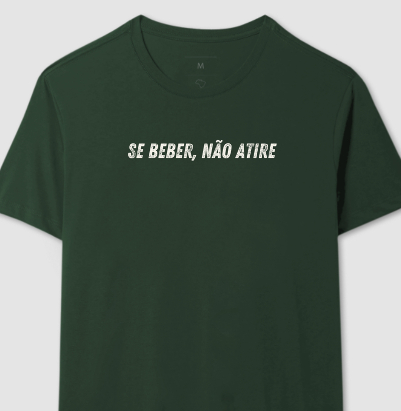 Se beber, não atire
