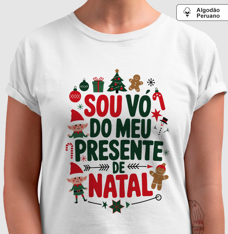 Sou vó do meu presente natal