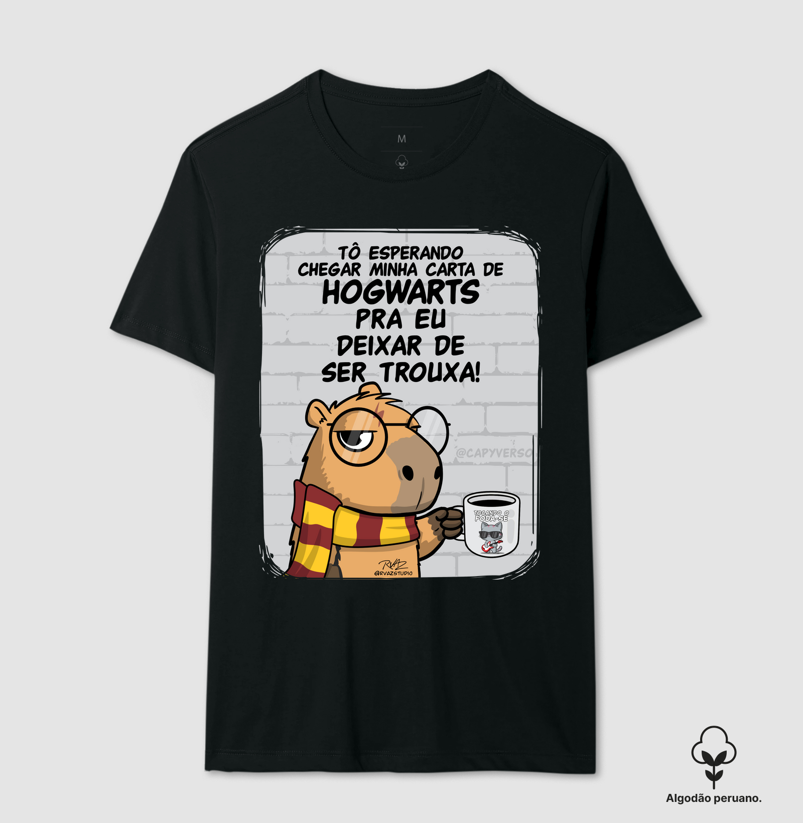 Camiseta Capivara Trouxa