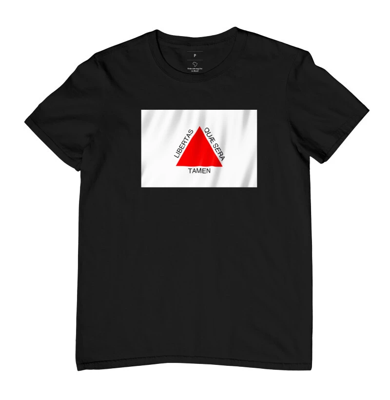 Camiseta Bandeira de Minas Gerais