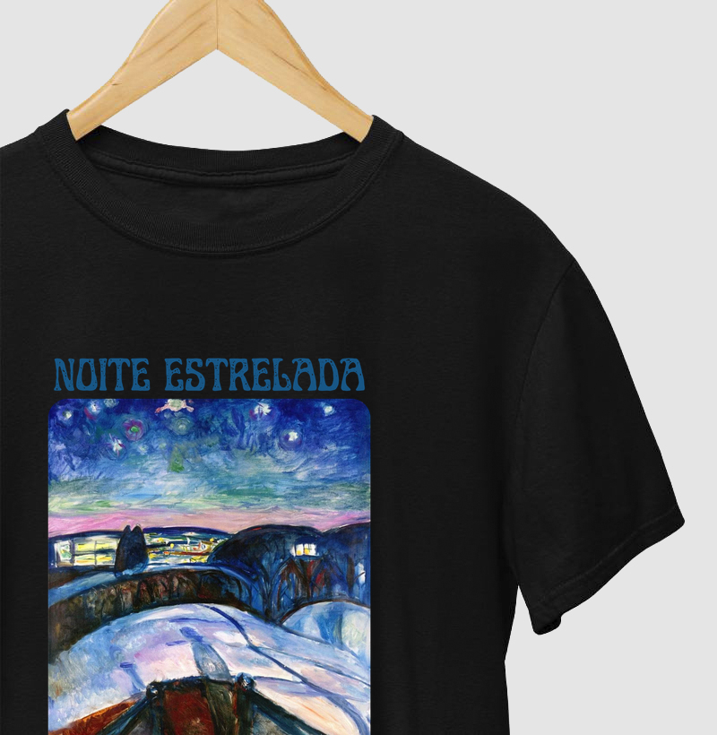 Noite Estrelada - Edvard Munch(1922–24)