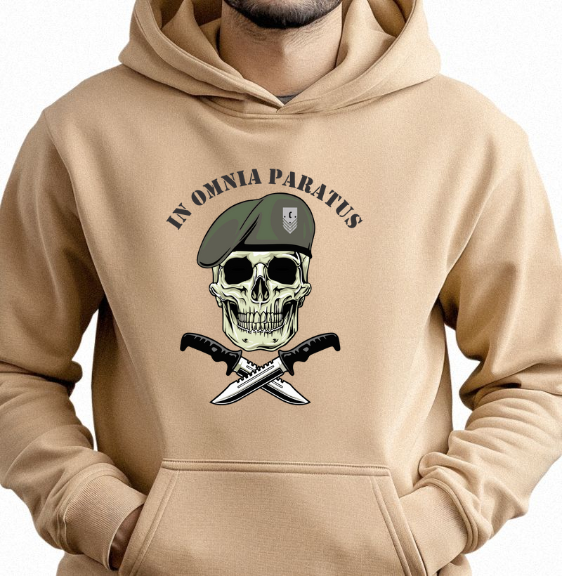IN OMNIA PARATUS/ Hoodie Moletom