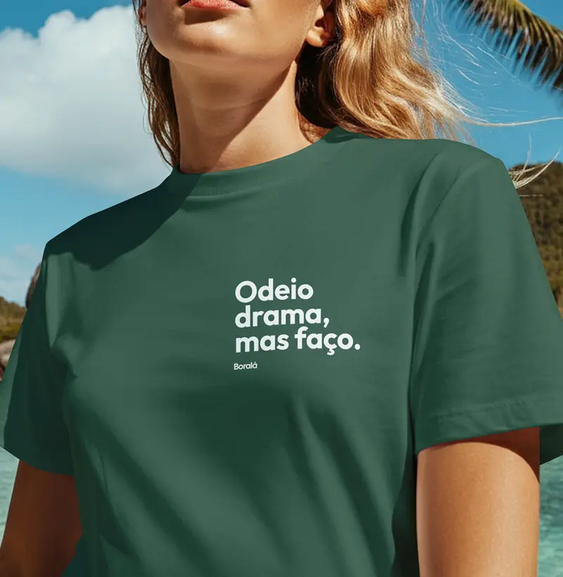 Odeio drama, mas faço.