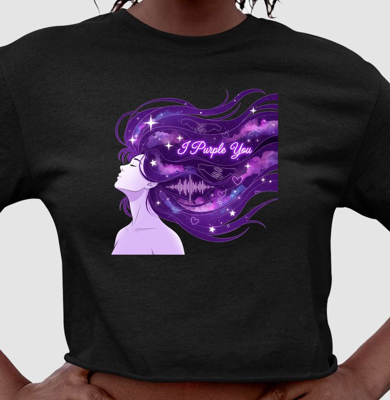 Cropped I Purple You