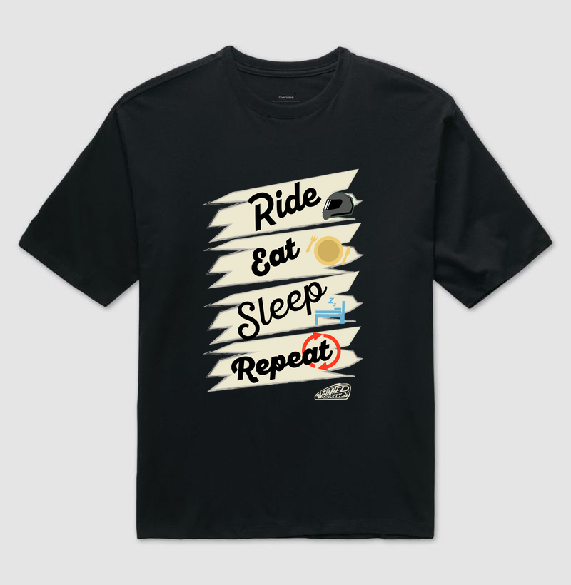 Ride, Eat, Sleep, Repeat