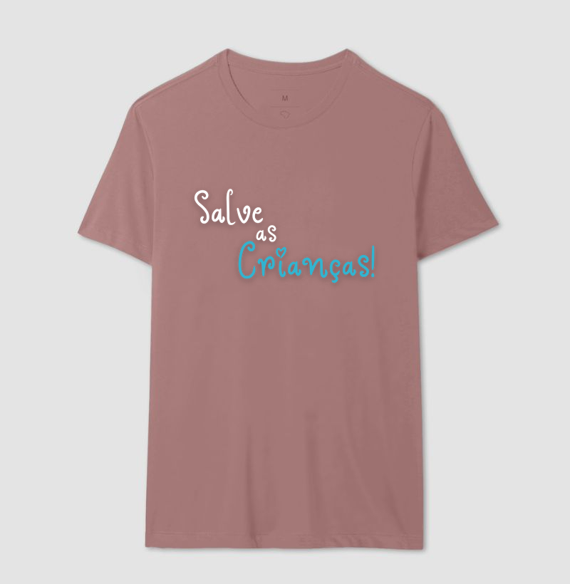 Erê - Saudação 2 - Camiseta Rosa