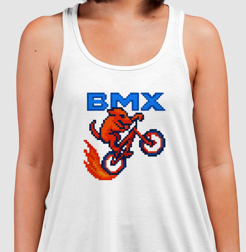 Cão BMX pixel