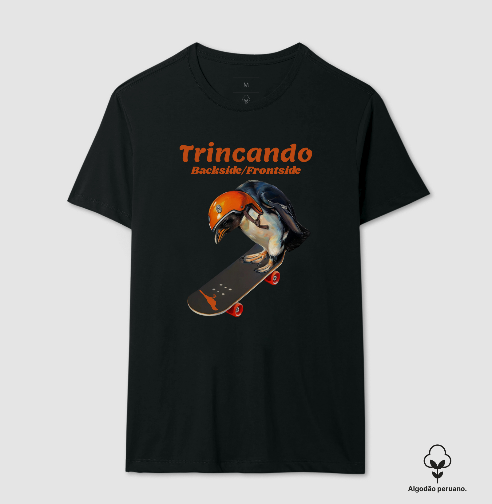 Trincando Pinguim Skatista