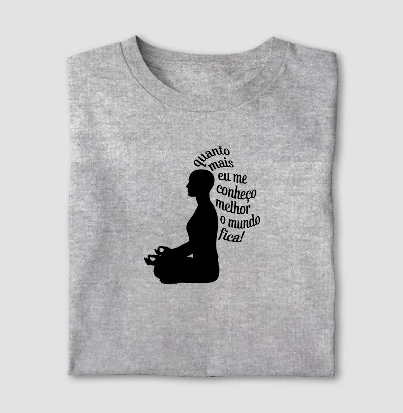 Autoconhecimento: A Jornada que Transforma o Mundo | Camiseta Personalizada | Versão 1