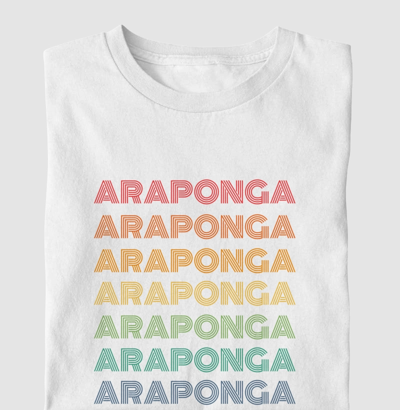 Araponga Letreiro Retrô