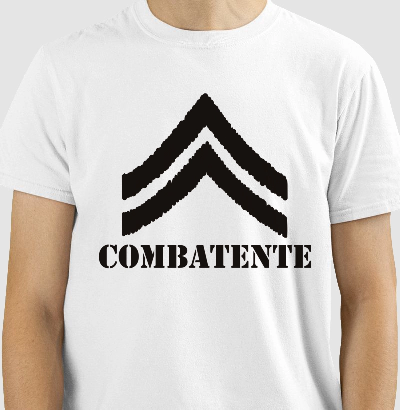 Camiseta Combatente logo original