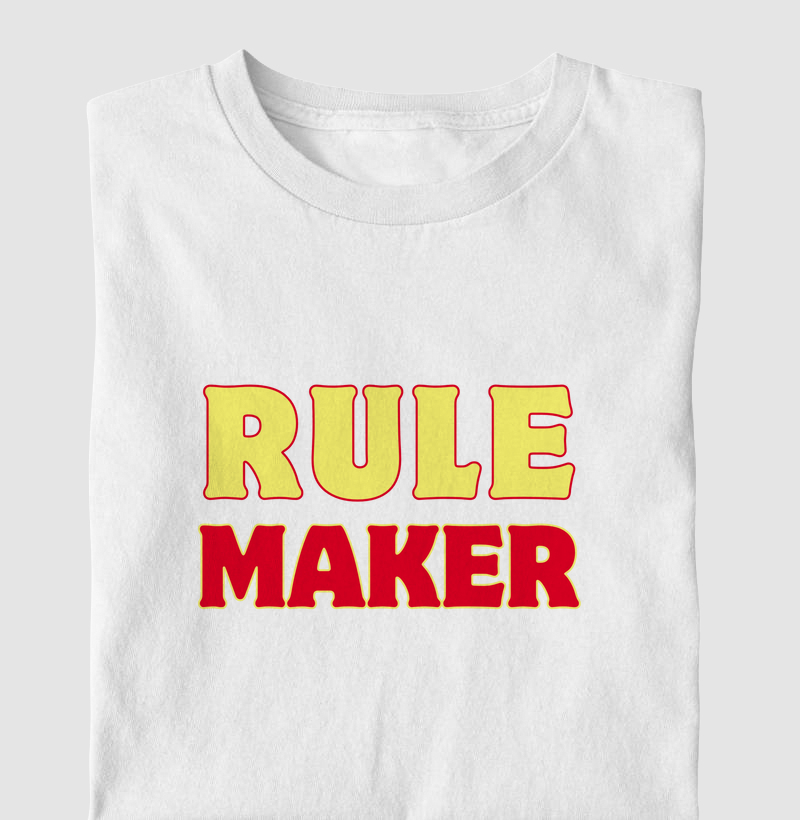 Camiseta RULE MAKER