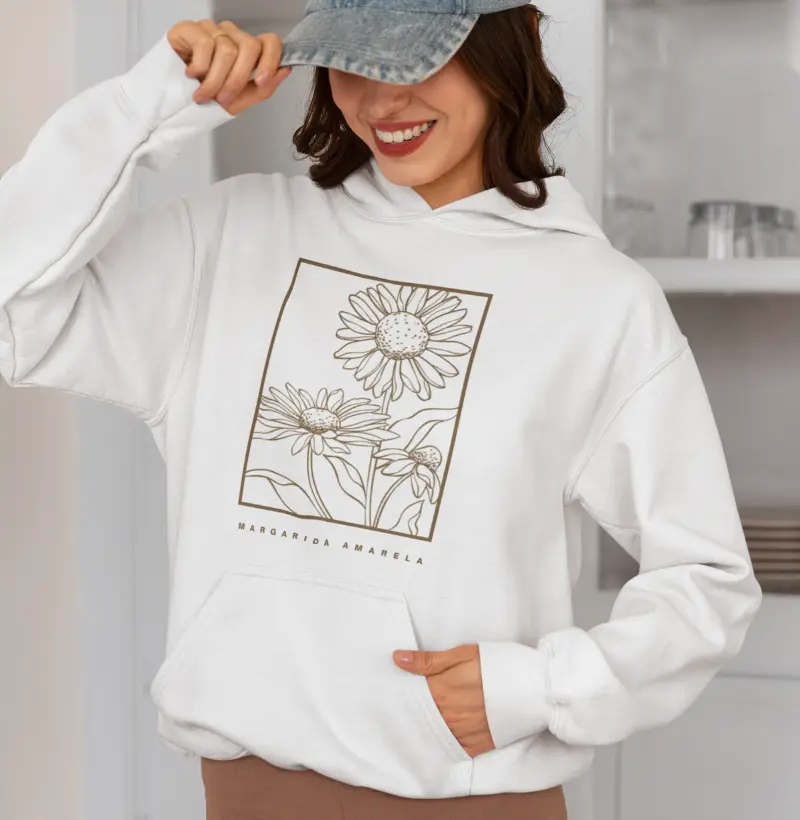 Moletom - Margarida Amarela