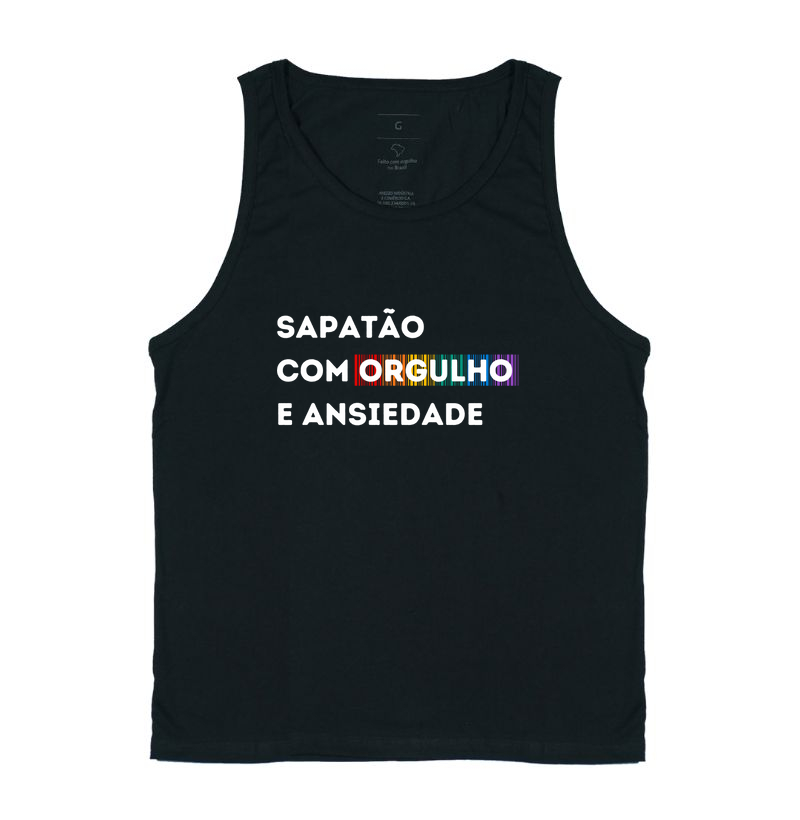 SAPATÃO COM ORGULHO E ANSIEDADE