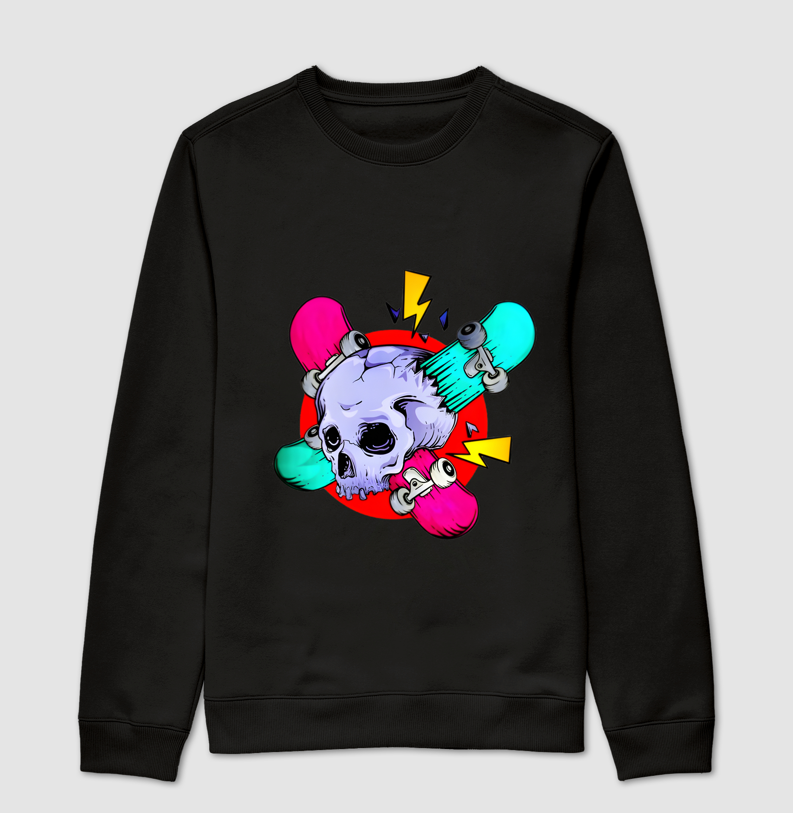 ART SK8 IN SKULL