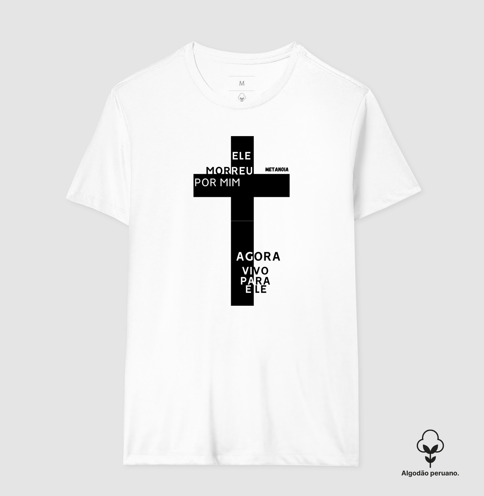 ELE MORREU POR MIM AGORA VIVO PARA ELE