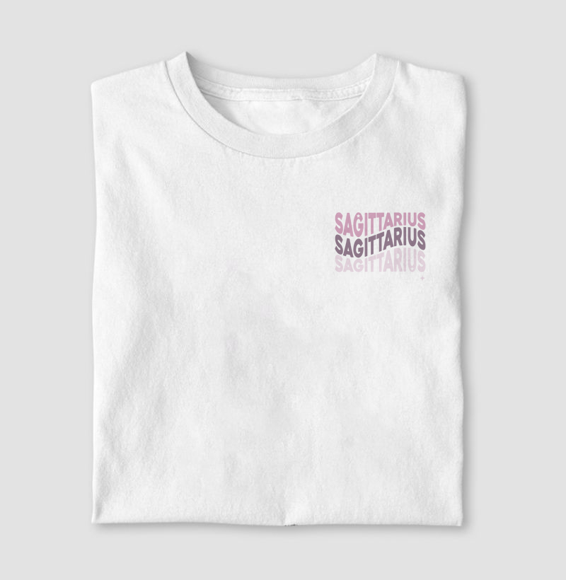Camiseta Signos SAGITÁRIO - SAGITARIUS WAVE