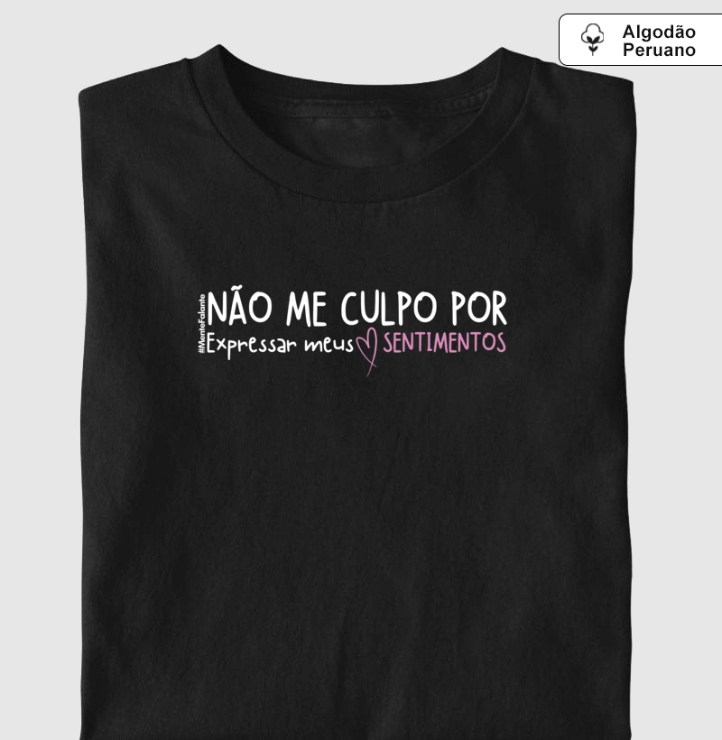 Não Me Culpo Por Expressar Meus Sentimentos