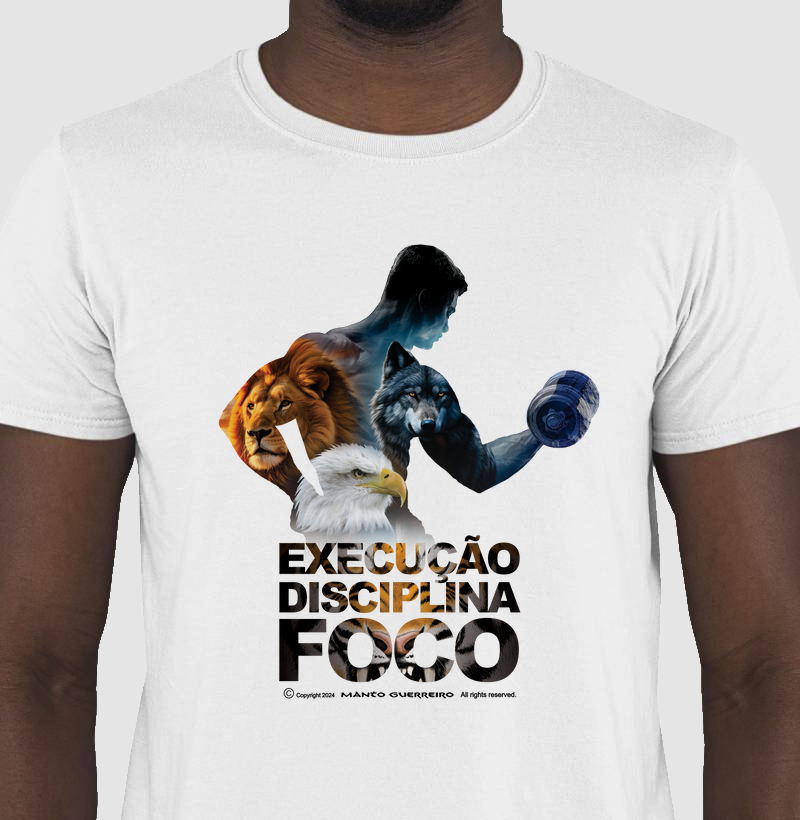 Camisa Disciplina Branca Masculina