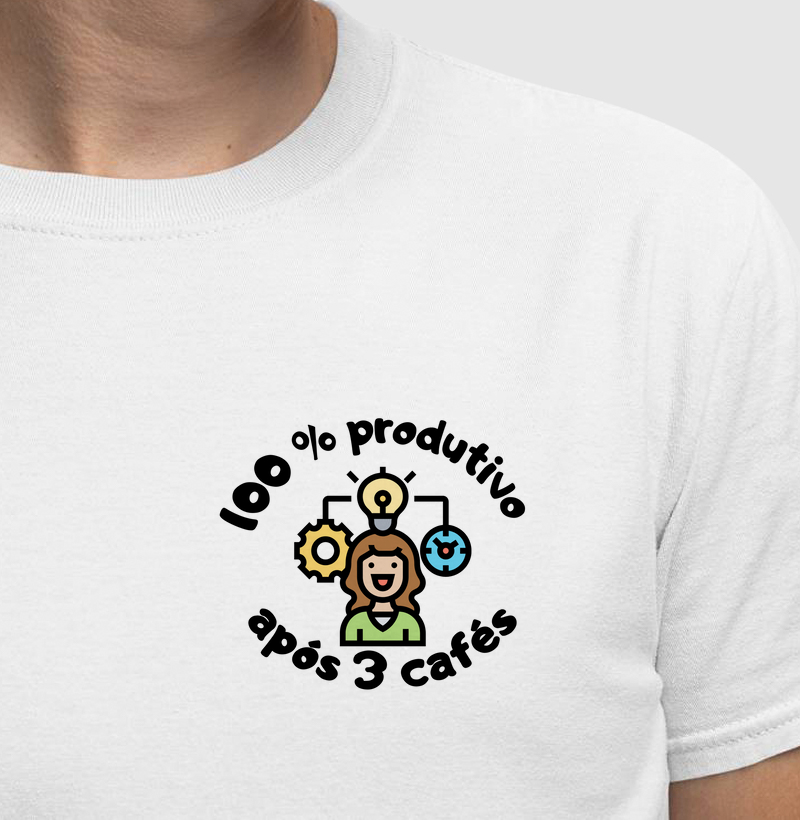100% produtivo após 3 cafés 