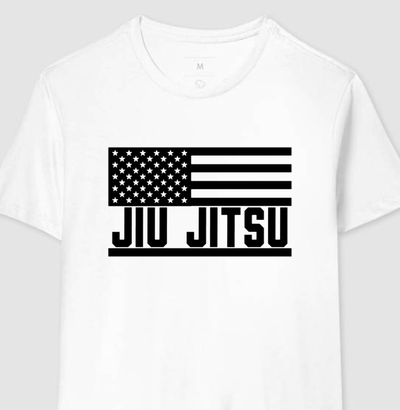Camiseta American Jiu Jitsu - Qualidade Reserva