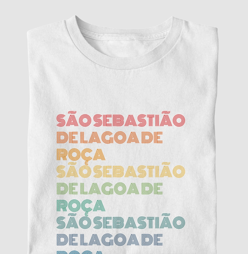 São Sebastião de Lagoa de Roça Letreiro Retrô