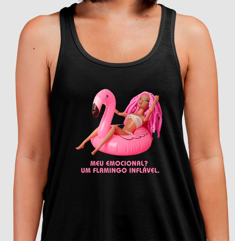 Meu Emocional? Um Flamingo Inflável