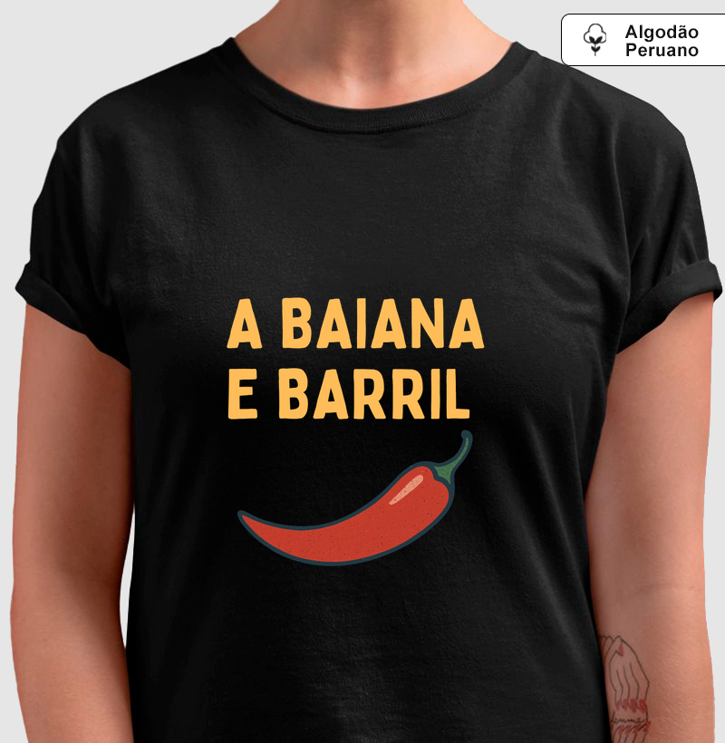 A baiana é barril