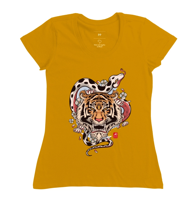 snake tiger wave