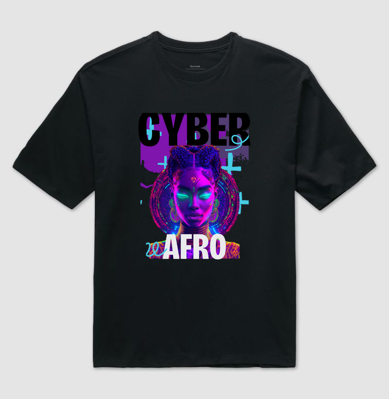 Camiseta Oversized Aura Mística