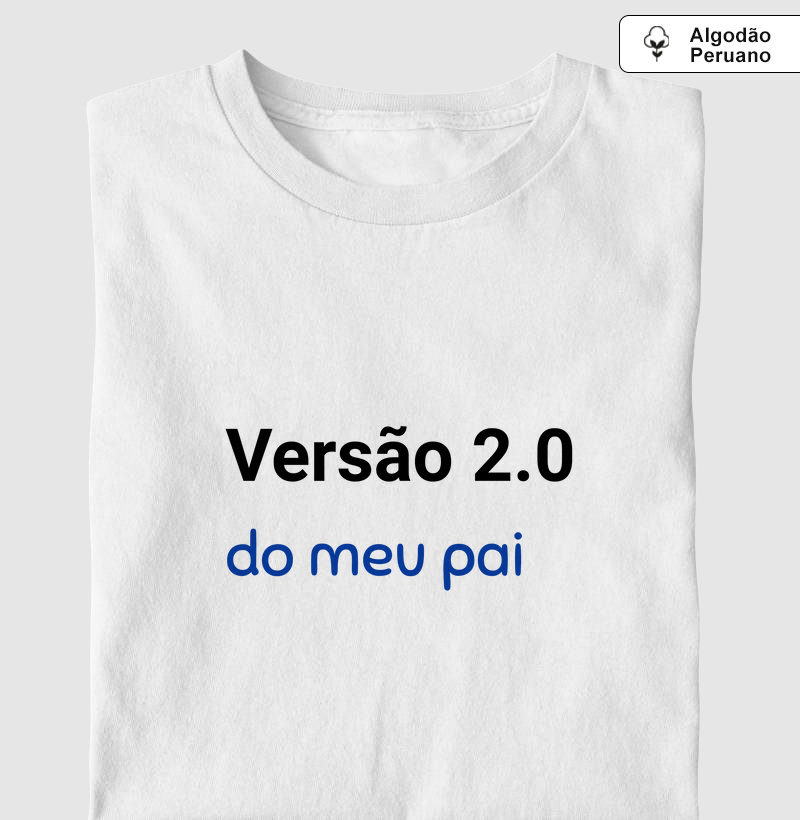 Camiseta pai versão 2.0