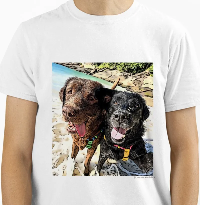 Camiseta/ selfie
