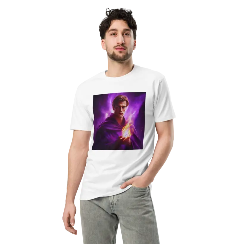 A Magia da Chama Violeta em Você: Garanta a Camiseta Saint Germain!