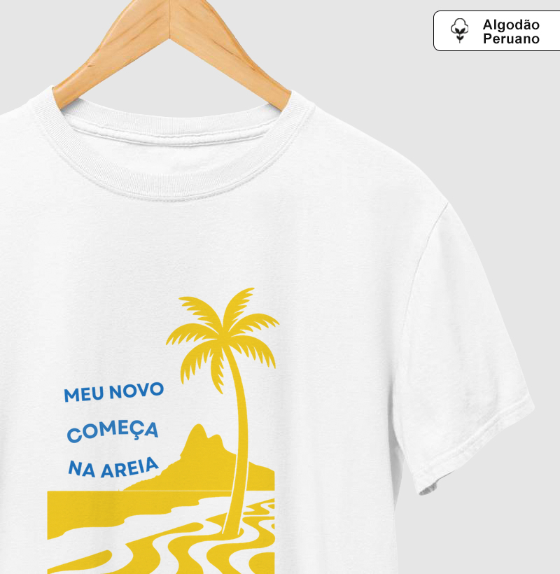 MEU NOVO COMEÇA NA AREIA