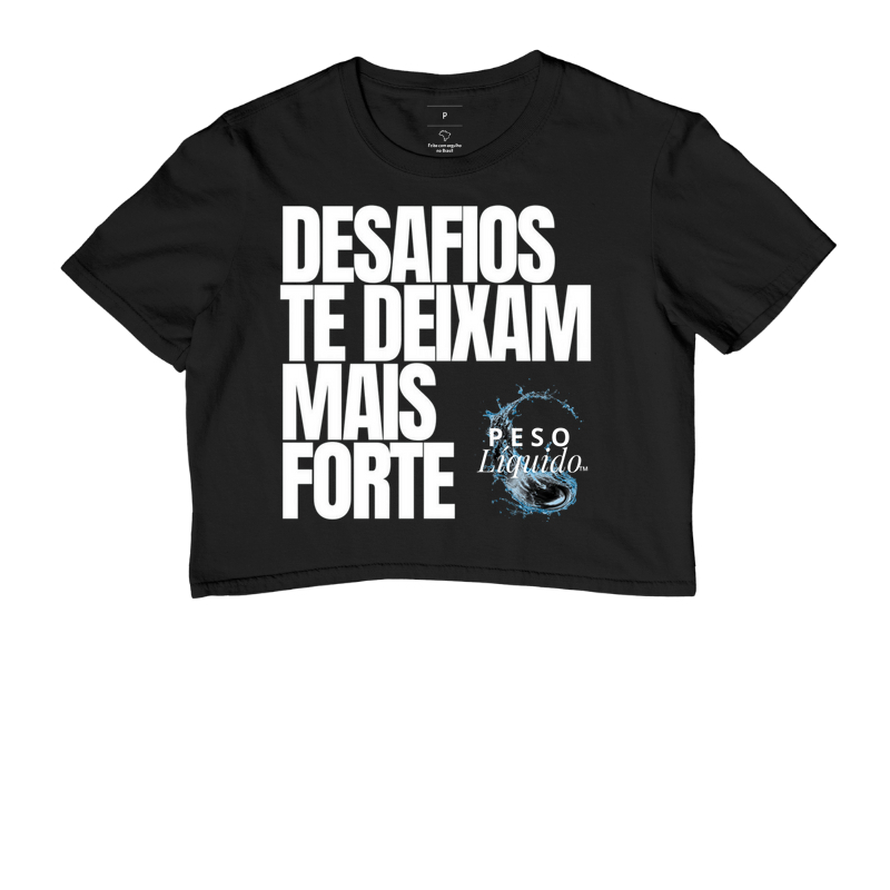 CAMISETA DESAFIOS ... PRETA