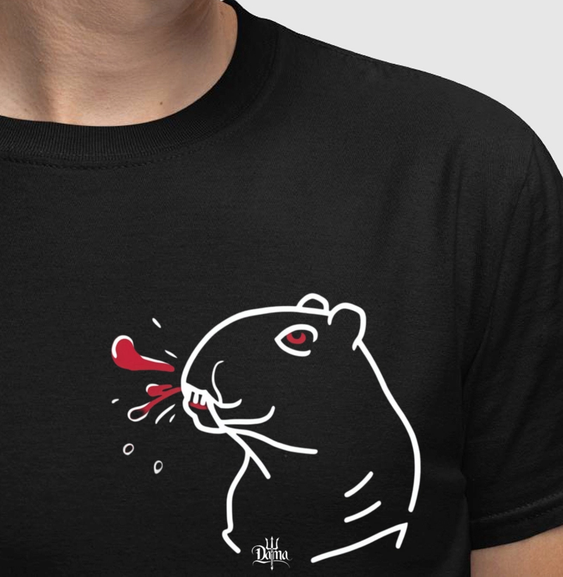 Camiseta - Capivara sanguinária 