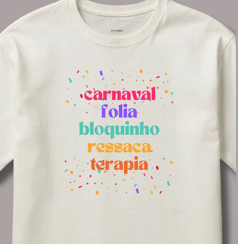 Carnaval Folia Bloquinho Ressaca Terapia